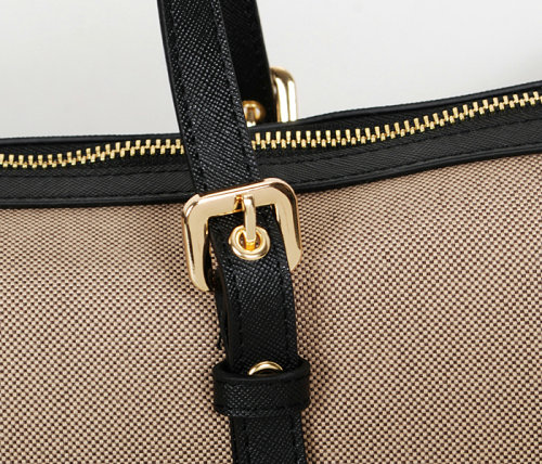 2014 Prada shoulder bag fabric BL4253 black for sale